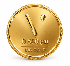 Free Gold Coin - 0.500g