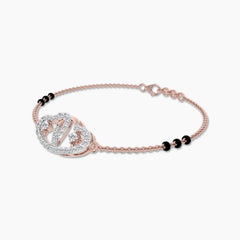Boundless Affection Interlocked Heart Diamond Bracelet