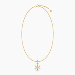 Precious Vega Diamond Pendant Necklace