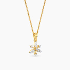 Precious Vega Diamond Pendant Necklace