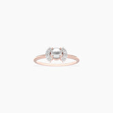 Rose Gold Perlina Luxe Ring