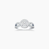 Classic Cluster Diamond Ring
