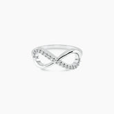Infinity Diamond Ring