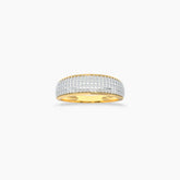 Gleaming Equator Diamond Ring