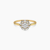 Sparkle Tulip Diamond Ring