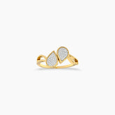 Shining Droplets Diamond Ring