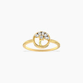 Gold Trap Diamond Yellow Gold Ring