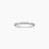 Surface Prong Setting Natural Diamond Ring