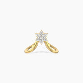 Floral Diamond Vanki Ring