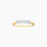 Pave Band Diamond Ring