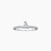 Origami Diamond White Gold Ring