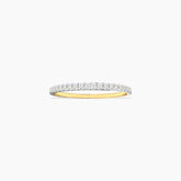 Shining Moon Diamond Ring