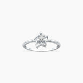 Summer Leaf Diamond Ring For Women