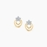 Bloom Orbit Diamond Ear Studs