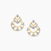 Corielle Heartline Diamond Ear Studs