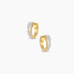 Diamond Arc Earring (Single)