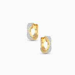 Diamond Twist Earring (Single)