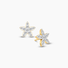Flora Spark Diamond Earring (Single)