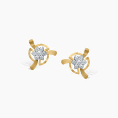 Joy Whirl Diamond Earrings