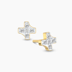 Luxe Quad Diamond Earring (Single)