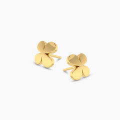 Petal Charm Gold Earring (Single)