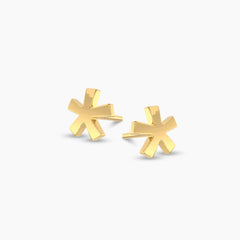 Sunburst Gold Earring (Single)