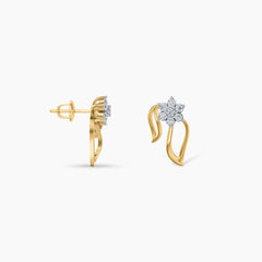 Velique Flow Diamond Ear Studs