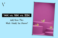 14K vs. 18K vs. 22K Gold Nose Pins: Which Should You Choose for Your Signature Style?