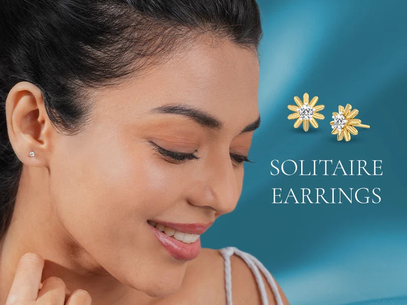 Solitaire Earrings