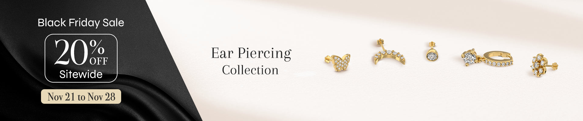 Vairam ear piercing essentials with Black Friday 20% off Sitewide sale