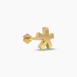 Sunburst Gold Earrings