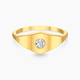 Gold Classic Ring for Women