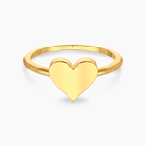 Heart of Gold Ring