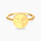 Golden King fisher Ring