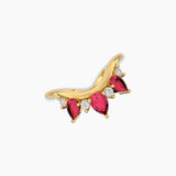 Icy Diamond and Ruby Vanki ring