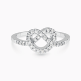 Magic Knot Diamond Ring