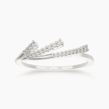 Ripple Effect Diamond Ring