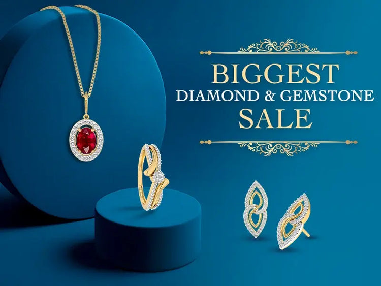 Biggest diamond & gemstone jewellery discounts in Singapore – Vairam offers 30% off value and 50% off making charges.