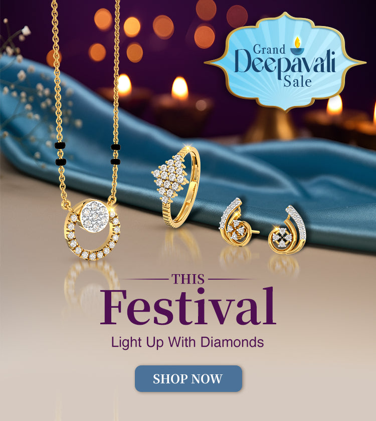 Vairam- Your Trusted Online Jewellery Brand Launches Grand Deepavali Sale featuring exclusive gold, gemstone and diamond jewelry with exciting offers like free gold coins, making charges off, and discount coupons.