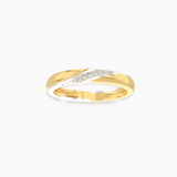 Rex Two Tone Diamond Ring for Him