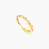 Rex Two Tone Diamond Ring for Him