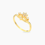 Forever Queen Yellowgold Diamond Ring