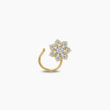 Daisy Gold Diamond Nosepin