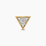 Diamond Triangle Nosestud