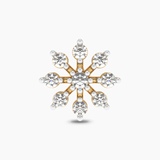 Snowflake Diamond Nosestud