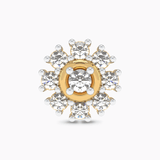 Solid Gold Chettinad Diamond Nosestud