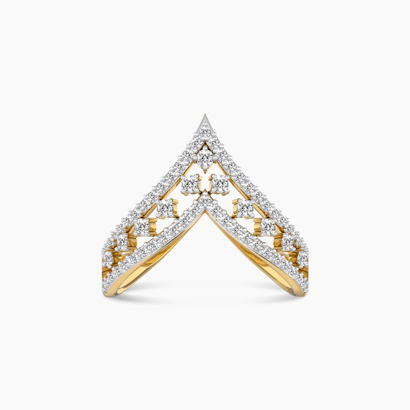 Diadem Sparkle Vanki Ring