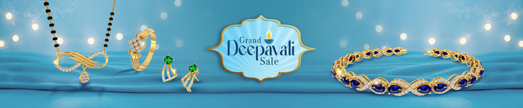 Grand Deepavali Sale live! Get free gold coins, up to 40% off making charges, and more on exclusive gold, diamond, and gemstone jewellery online.