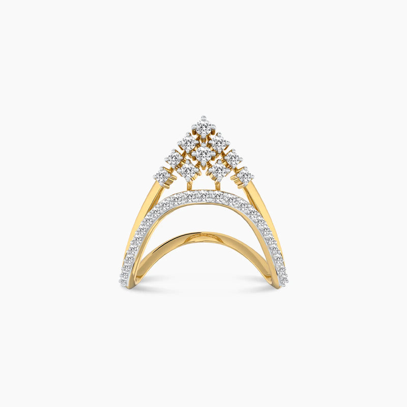 Glacier Sparkle Vanki Ring