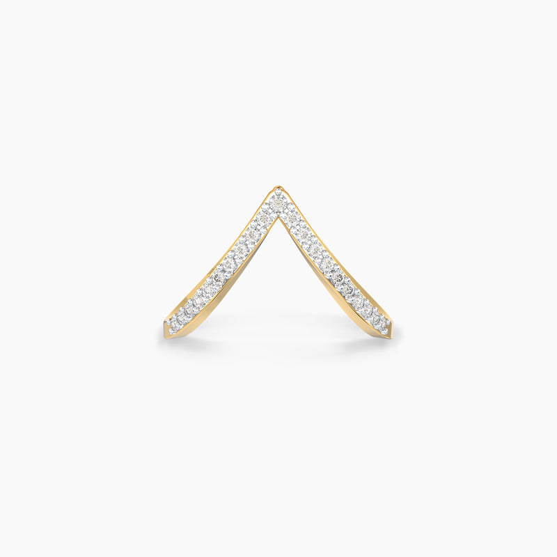 Shimmering Diamond Vanki Ring